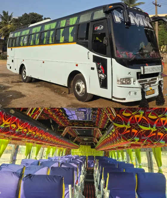 Bus Rental Services in Bangalore for Outstation Trips