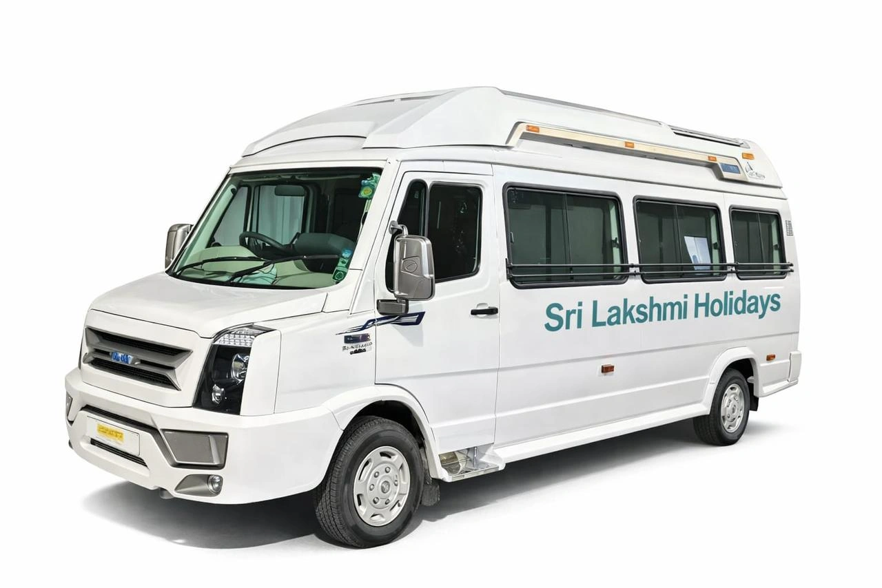 12 Seater Tempo Traveller Rental